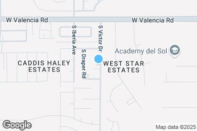 Map image of the property - 7400 W Calle Medina