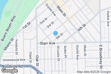 Map image of the property - 421 5th St
