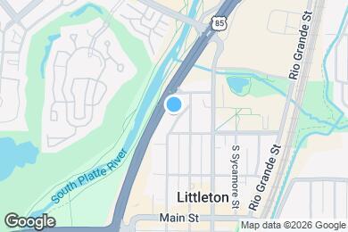 Map image of the property - 5469 S Curtice St