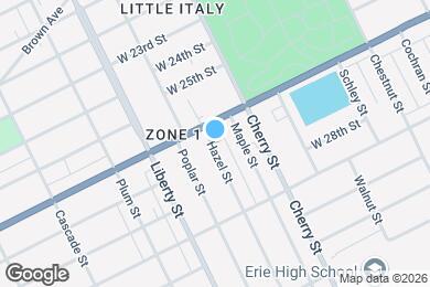 Map image of the property - 2617 Hazel St