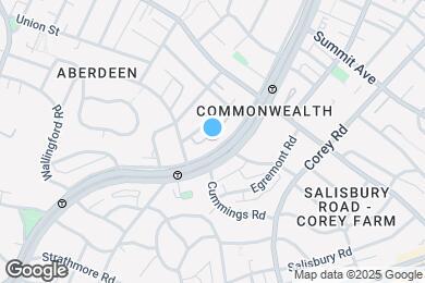 Map image of the property - 1625 Commonwealth Ave