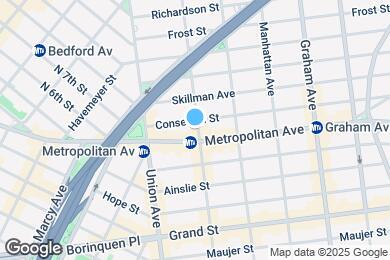 Map image of the property - 583 Lorimer St