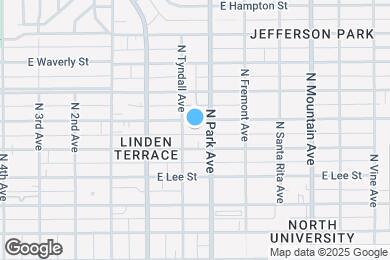 Map image of the property - The U at Park - Near The U of A