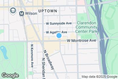 Map image of the property - 908 W Montrose Ave