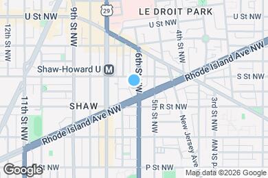 Map image of the property - 1722 6th St NW