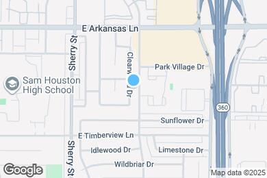 Map image of the property - 2505 Clearwood Dr