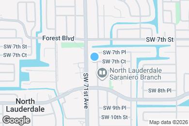 Map image of the property - 771 SW 70th Way