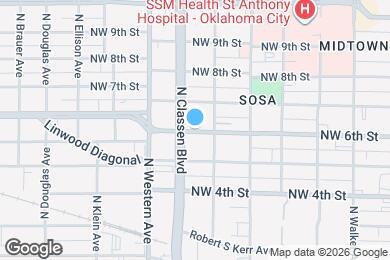 Map image of the property - 921 NW 6th St