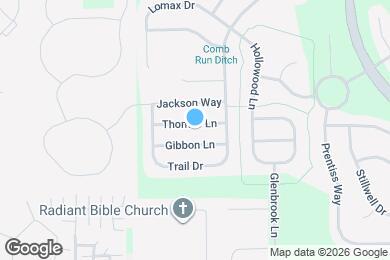 Map image of the property - 9735 Thomas Ln