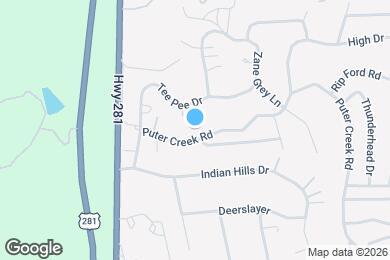 Map image of the property - 2341 Puter Creek Rd
