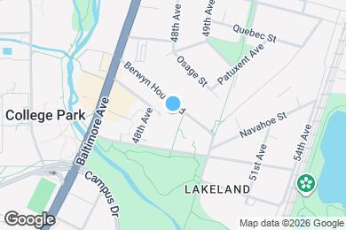 Map image of the property - 4835 Berwyn House Rd