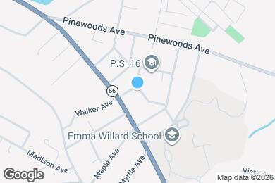 Map image of the property - 16 Walker Ave