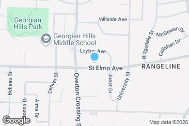 Map image of the property - 2160 St Elmo Ave