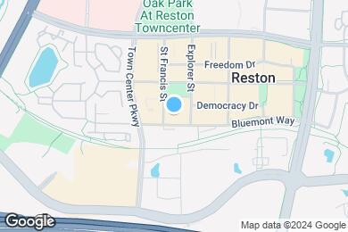 Map image of the property - The Avant at Reston Town Center