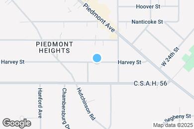 Map image of the property - 2534 Harvey St
