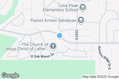 Map image of the property - 2154 Wasatch Blvd