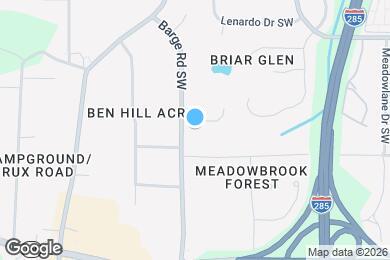 Map image of the property - 3582 Highwood Dr SW