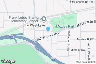 Map image of the property - 1674 Browning St SW