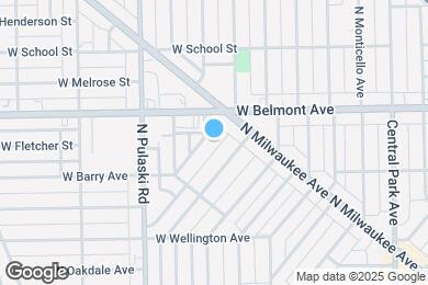 Map image of the property - 3149 N Springfield Ave