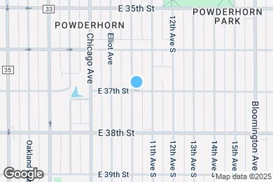 Map image of the property - 1008 E 37th St