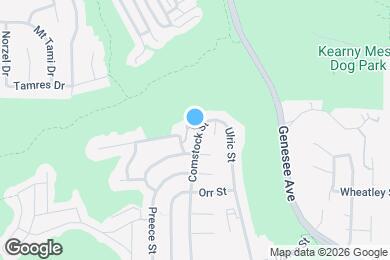 Map image of the property - 3042 Comstock St