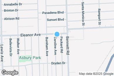 Map image of the property - 4442 Caroline Ave
