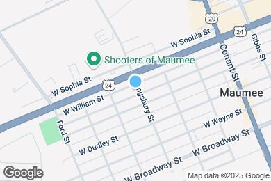 Map image of the property - 402 W William St