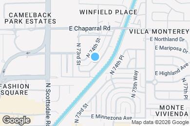 Map image of the property - 4820 N Woodmere Fairway