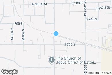 Map image of the property - 631 S Center St