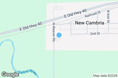 Map image of the property - 2156 N Weaver Rd
