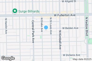 Map image of the property - 3521 W Belden Ave