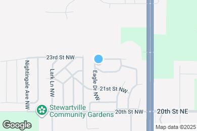 Map image of the property - 317 22nd St NW