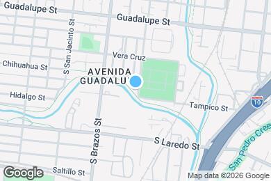 Map image of the property - 602 Chihuahua St