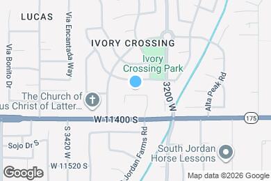 Map image of the property - 3256 W 11340 S