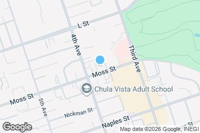 Map image of the property - 374 Moss St