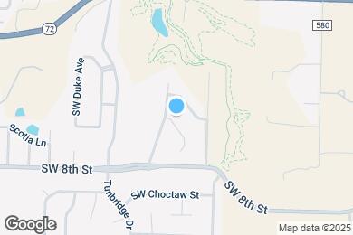 Map image of the property - 2318 SW Clover Ct