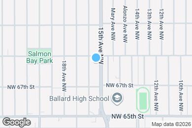 Map image of the property - 6751 15th Ave NW