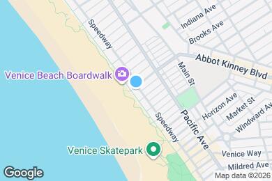 Map image of the property - Venice Beach Art Lofts