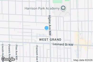 Map image of the property - 814 Crosby St NW