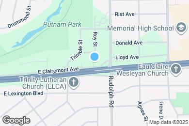 Map image of the property - 1426 E Clairemont Ave