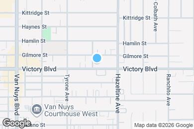 Map image of the property - 14153 Victory Blvd.