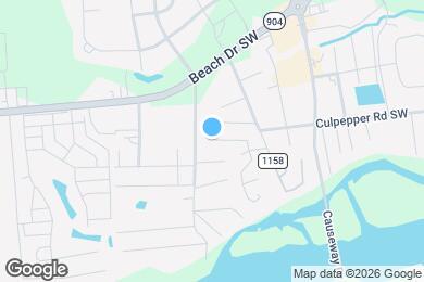 Map image of the property - 6393 Swainson St SW