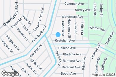 Map image of the property - 11932 Gretchen Ave