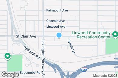 Map image of the property - 1044 Saint Clair Ave