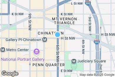 Map image of the property - 600 H St NW
