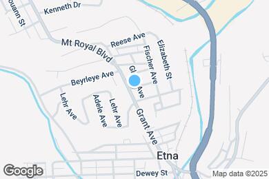 Map image of the property - 116 Grant Ave