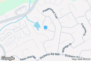 Map image of the property - 1006 Park Forest Trail NW