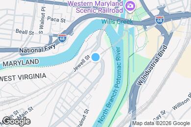 Map image of the property - 74 Blocker St