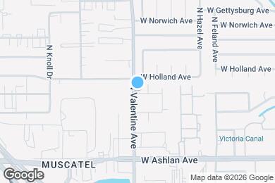 Map image of the property - 4144 N Valentine Ave