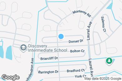 Map image of the property - 3 Dorset Dr